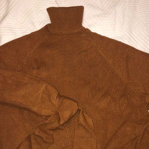 Zara turtle neck with unique tie sleeves